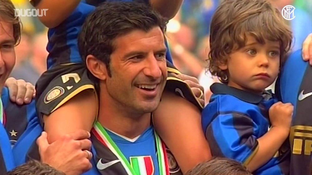 Luis Figo played his final game in 2009. DUGOUT