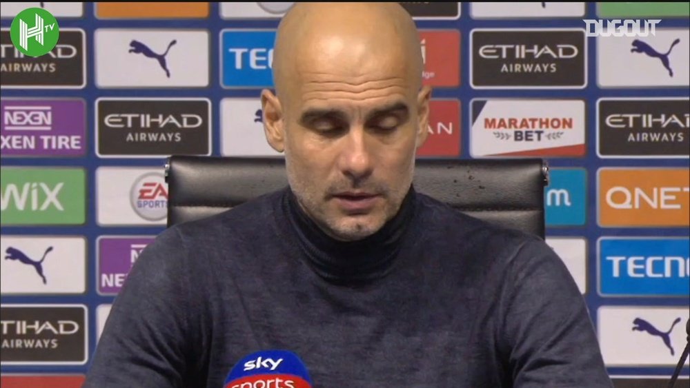 Pep discussed shceduling. DUGOUT