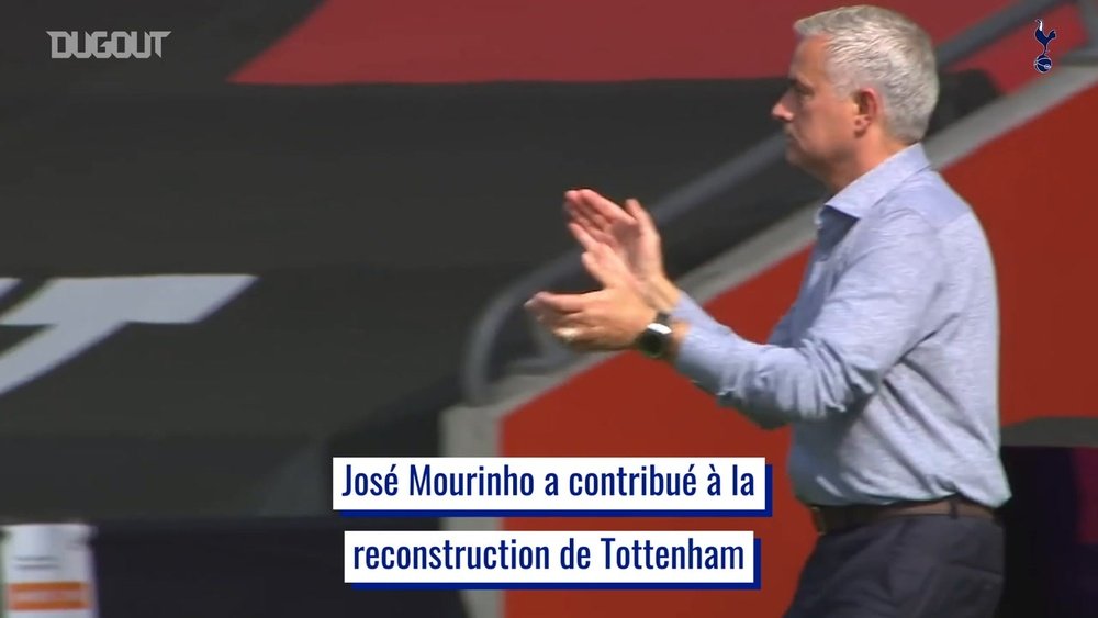 Le parcours de Mourinho à Tottenham. Dugout