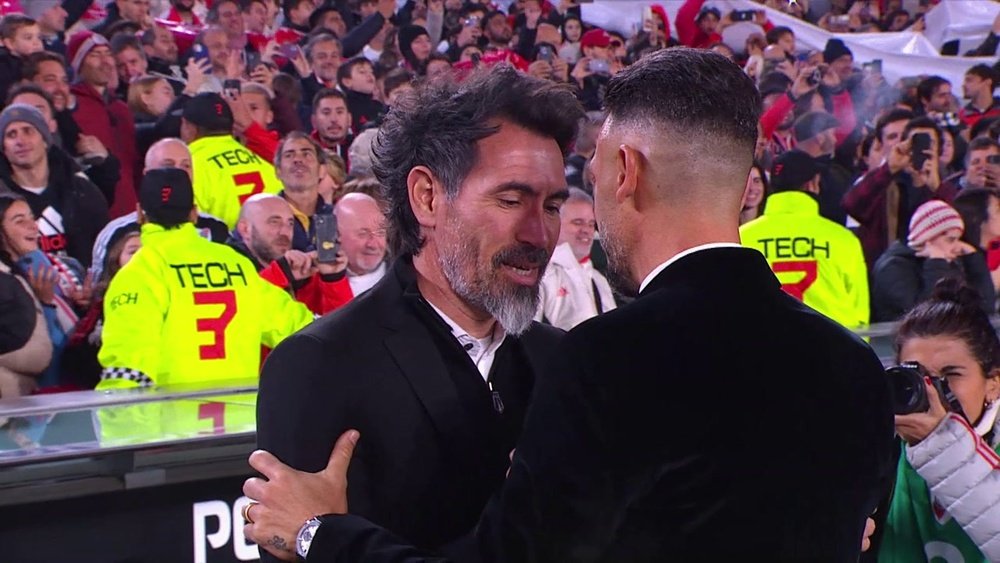 River Plate remporte le titre en Argentine. dugout