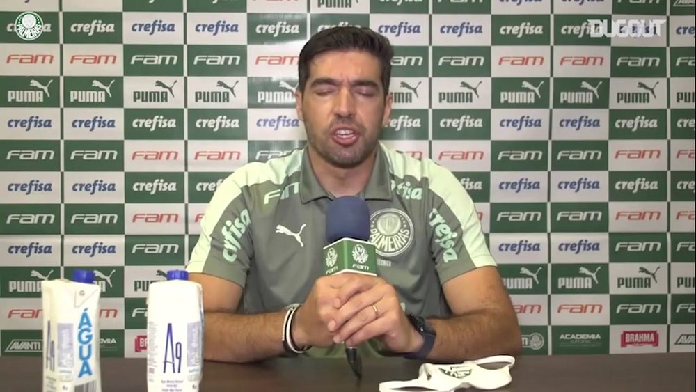 Abel Ferreira explica as substituições no Palmeiras. DUGOUT