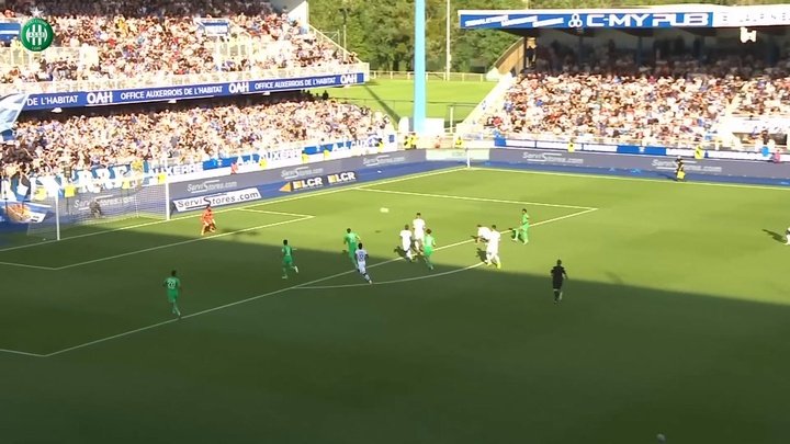 VIDEO: St-Etienne's draw at Auxerre in Ligue 1 play-off final 1st leg