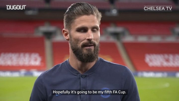 Olivier Giroud looks to continue his FA Cup love affair