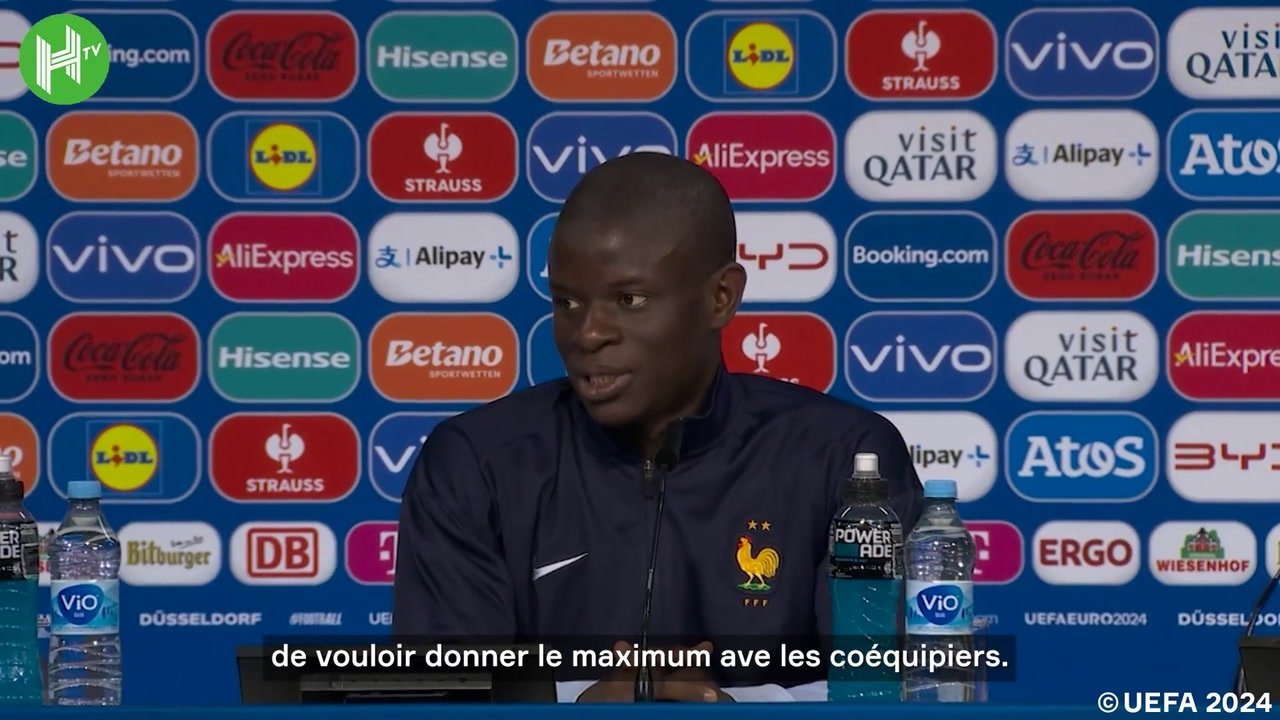 VIDÉO : Kanté fête la victoire française lors de ses débuts à l’Euro 2024