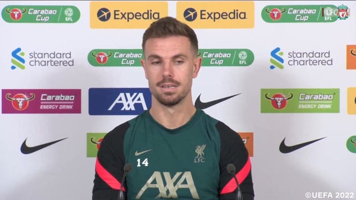 VÍDEO: Henderson lamenta desfalque de Firmino na decisão da Copa da Liga