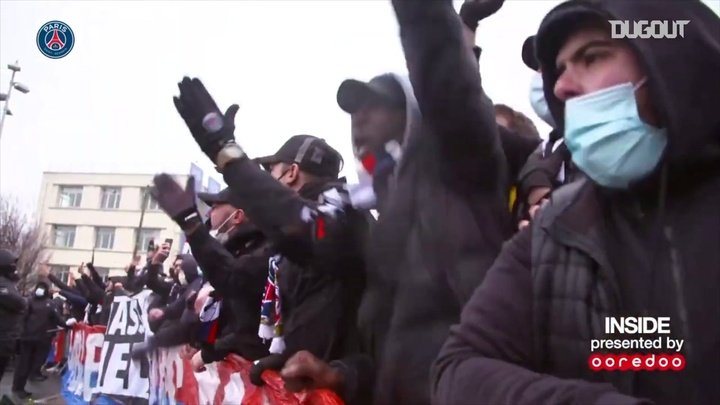 VÍDEO: Bastidores da vitória do PSG contra o Marseille no 'Le Classique'