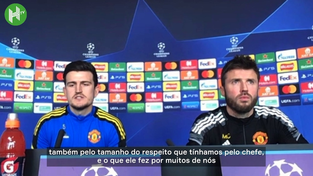 Maguire lamenta saída de Solskjaer e fala em reerguer o Manchester United. DUGOUT