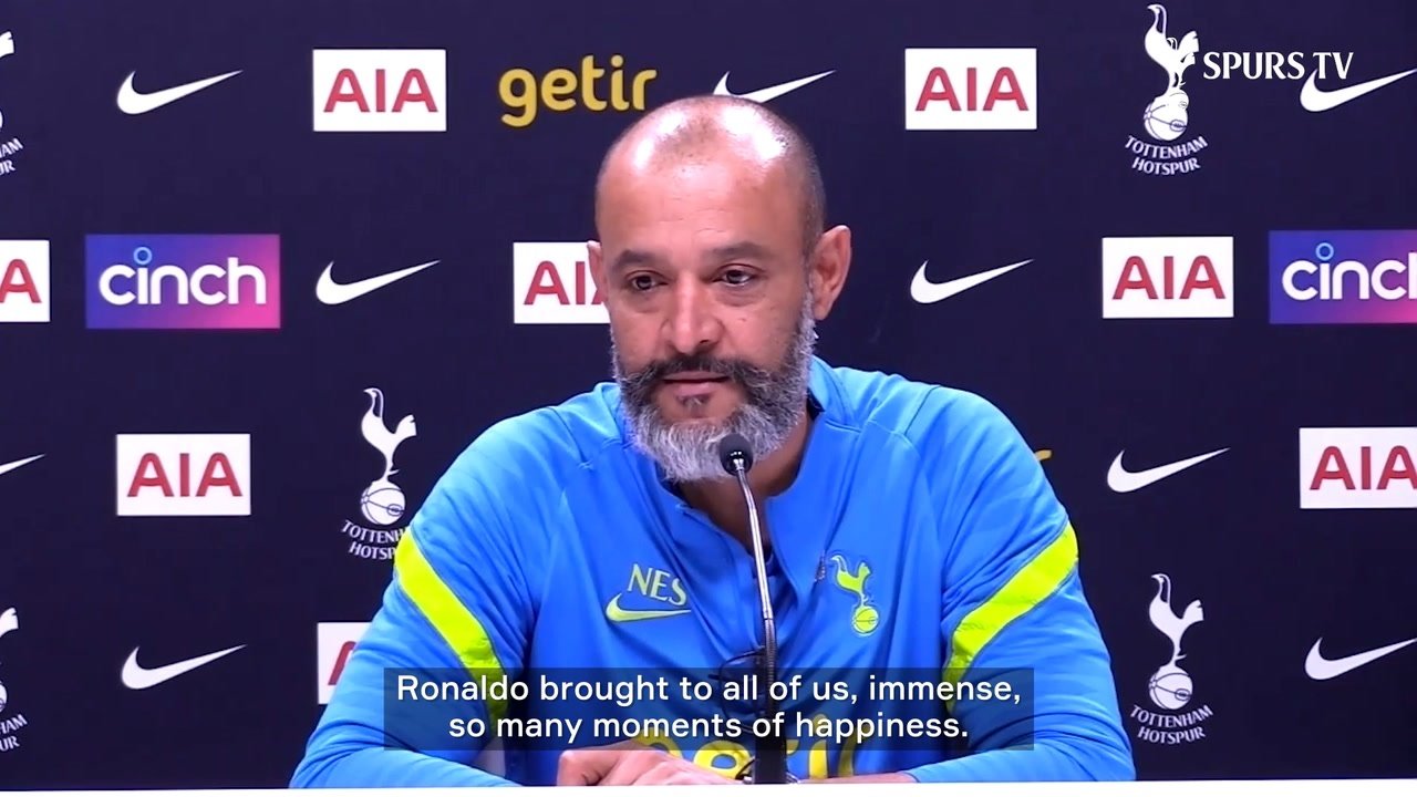 Nuno Espirito Santo spoke ahead of the Man Utd game. DUGOUT