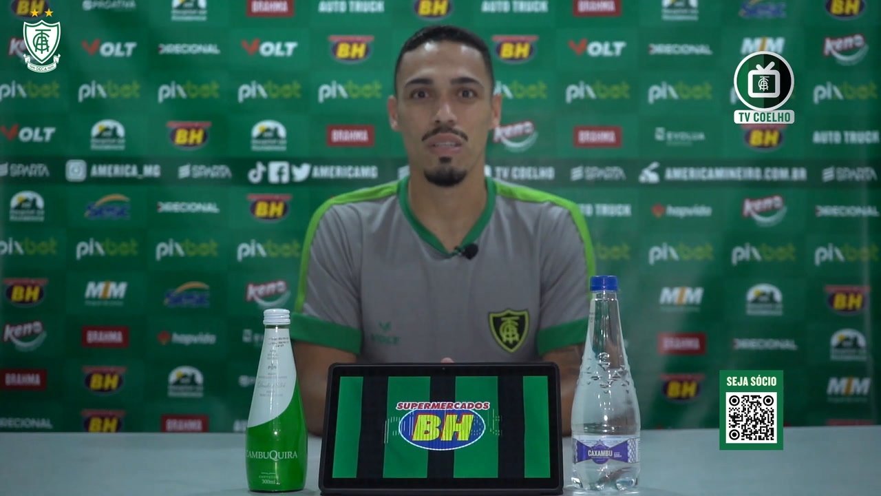 Confira um trecho da entrevista coletiva de Éder antes do duelo entre América-MG e Patrocinense, válido pelo Campeonato Mineiro de 2022.