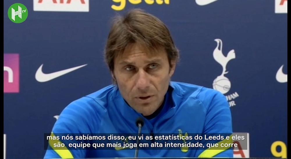 Conte avalia sua primeira vitória na Premier League com o Tottenham. DUGOUT