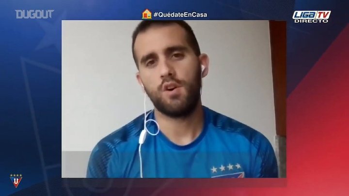 VÍDEO: Villarruel contó cómo fue su fichaje por Liga de Quito