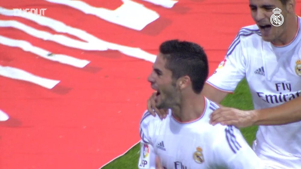 El primer gol de Isco con el Real Madrid. DUGOUT