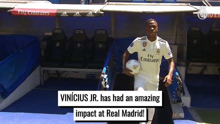 This is why Vinicius has won the hearts of Madrid fans. DUGOUT