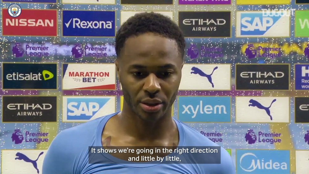 Sterling says it is a massive step. DUGOUT