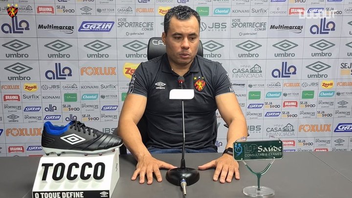 VÍDEO: Jair Ventura pede paciência após estreia do Sport na Copa do Nordeste