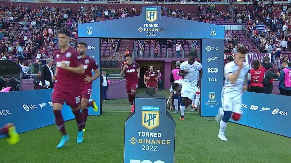 Lanus beat San Lorenzo in the Argentinian league. DUGOUT