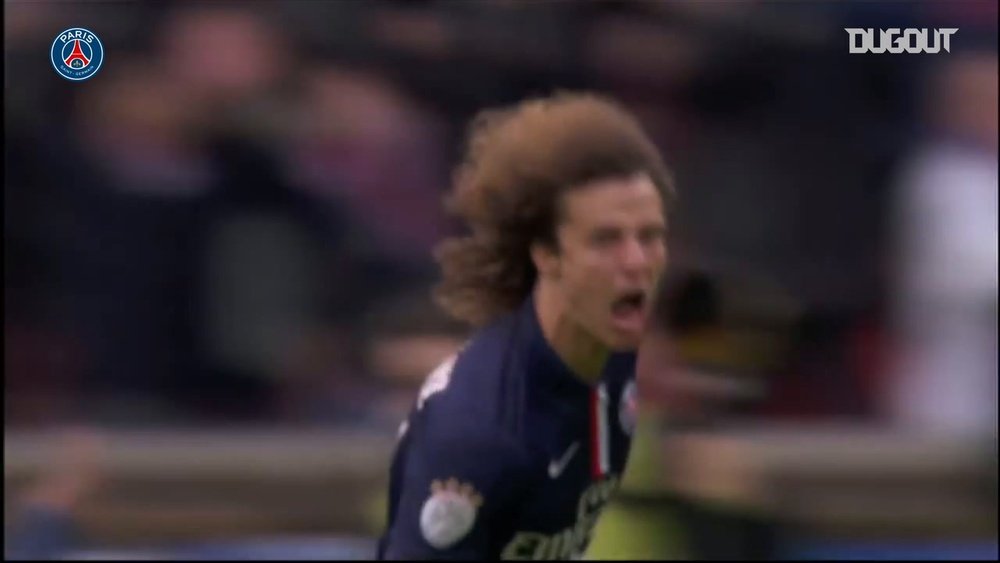 David Luiz scored some great goals for PSG. DUGOUT