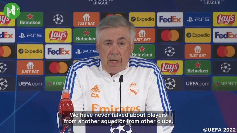 Ancelotti talked about about Mbappe's renewal. DUGOUT