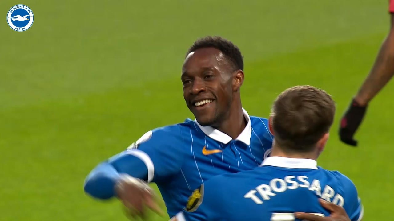 VIDEO: Welbeck scores for Brighton on Old Trafford return