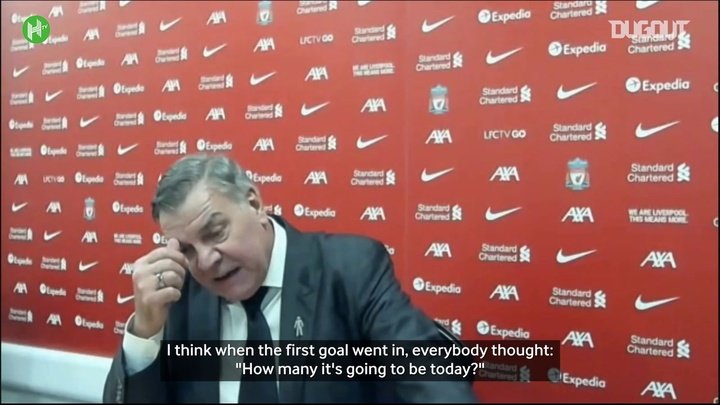 VIDEO: Allardyce: Nobody believed we would take a point from Liverpool