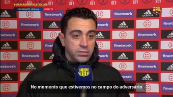 Xavi explica eliminação do Barcelona para o Bilbao na Copa do Rei. DUGOUT