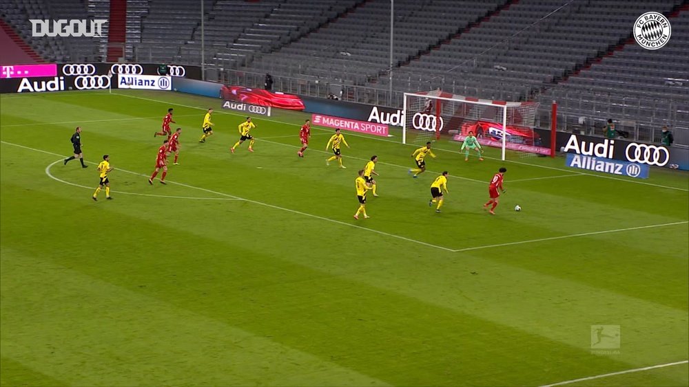 VÍDEO: así lideró Lewandowski la remontada ante el Borussia Dortmund. DUGOUT