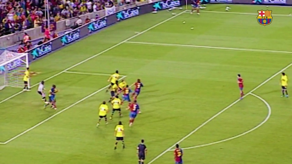 Les meilleurs buts de Barcelone contre Boca Juniors. dugout