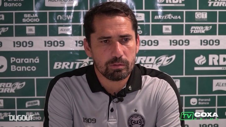 Gustavo Morínigo fala sobre situação do Coxa: 