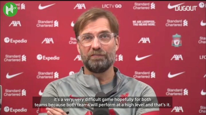 VIDEO: Klopp: 'Man City one of the most difficult games in the world'