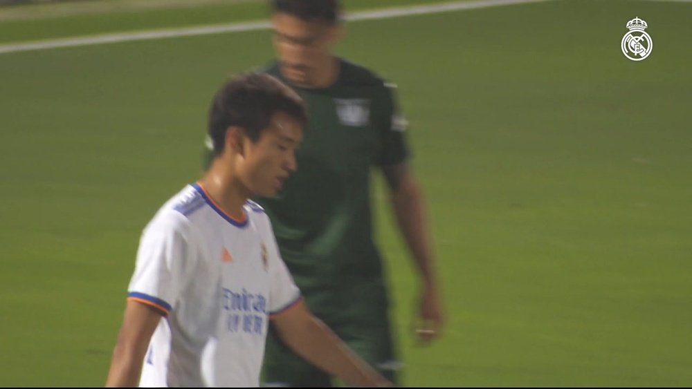 Nakai jugó con el Castilla. DUGOUT