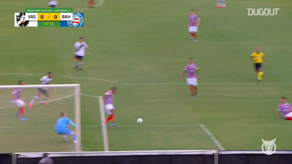 Vasco and Bahia were unable to break the deadlock. DUGOUT