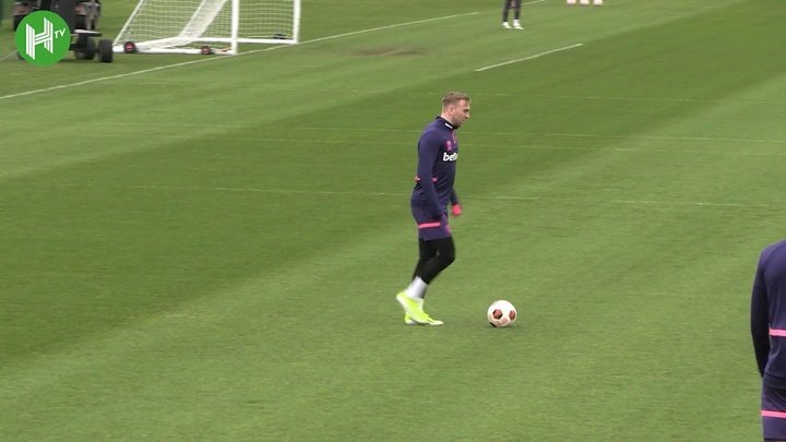 VIDEO: West Ham prepare for Freiburg second leg