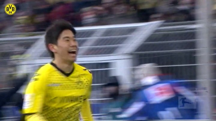 VIDEO : Les buts de Kagawa contre Leverkusen