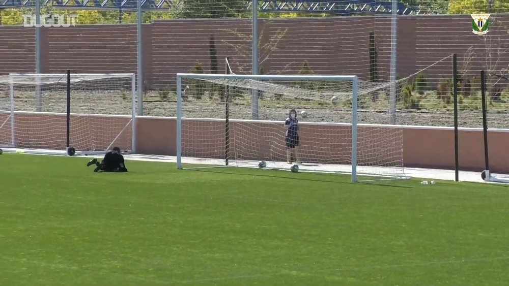 Leganes started training in groups on Monday. DUGOUT