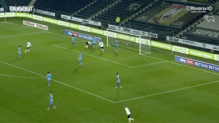 VIDÉO : Le premier but de Kazim-Richards avec Derby County