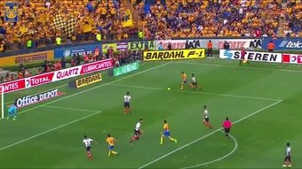 La memorable goleada de Tigres a Rayados en 2017. DUGOUT