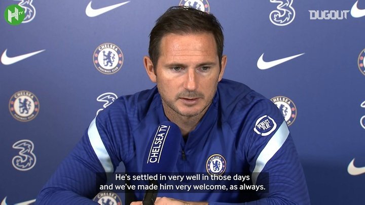 VIDEO: Frank Lampard discusses Chelsea's goalkeeper situation