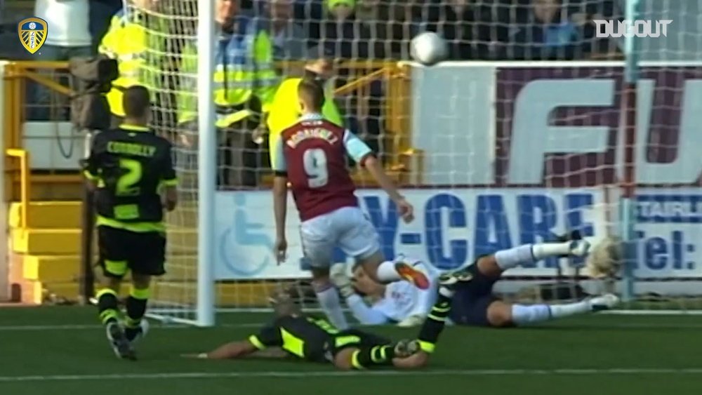 Snodgrass' goal was the difference when Leeds played Burnley in 2011. DUGOUT