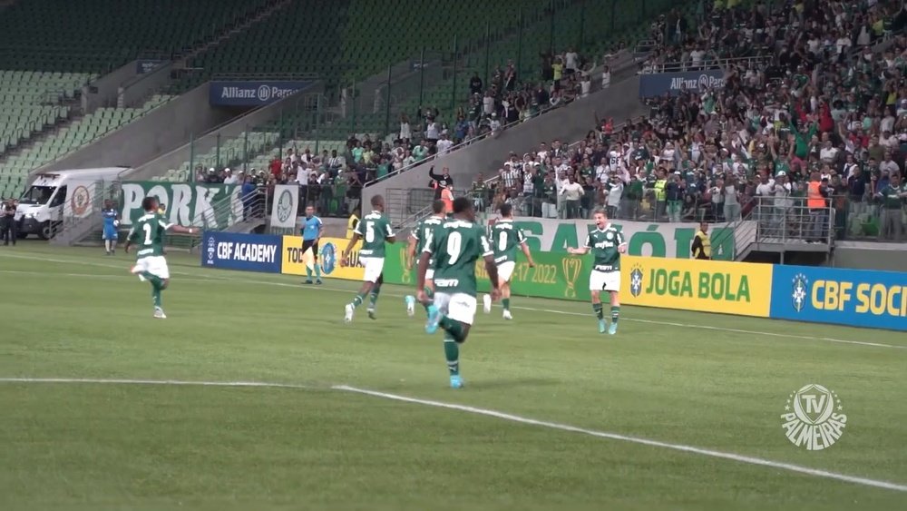 Endrick brilha, e Palmeiras goleia o Vasco na ida da final da Copa do Brasil Sub-17.