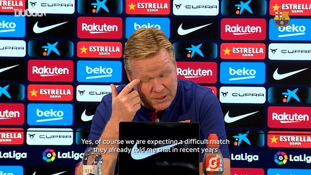 VIDEO: Koeman: 'I don't want to rotate players'