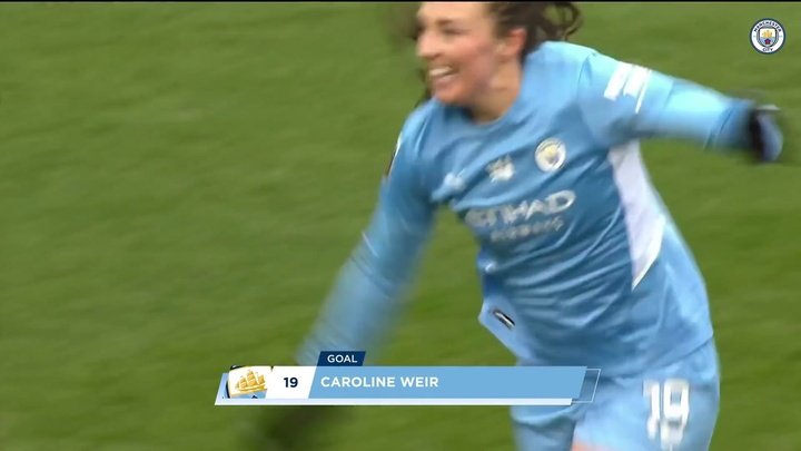 VIDÉO : le but magnifique de Caroline Weir contre Manchester United