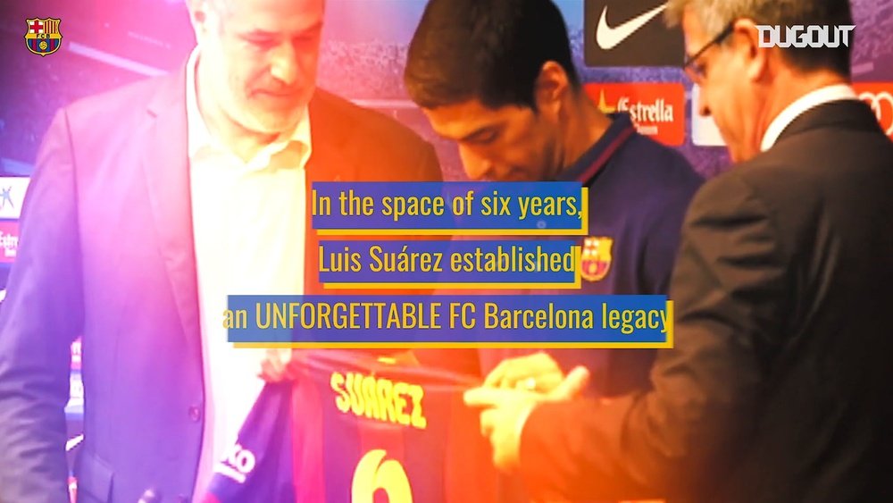 Suárez has had some incredible years at Barca. DUGOUT