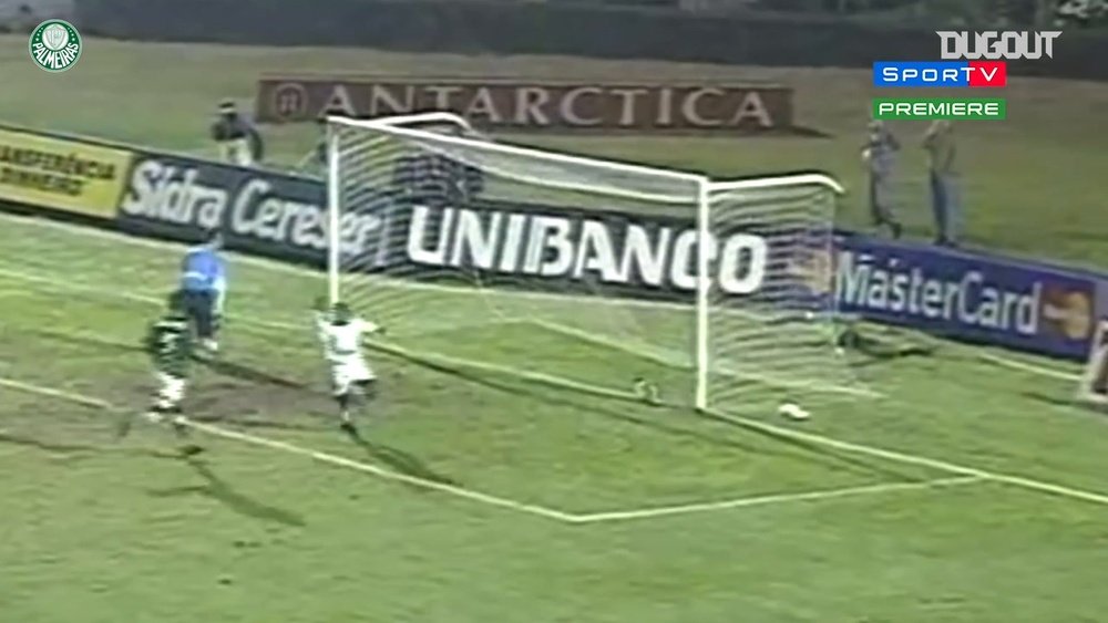 Palmeiras salió campeón de la Libertadores en 1999. DUGOUT
