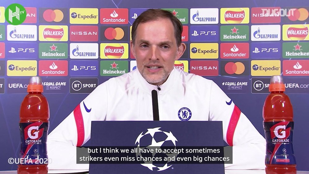 Thomas Tuchel spoke ahead of the huge CL clash with Real Madrid. DUGOUT