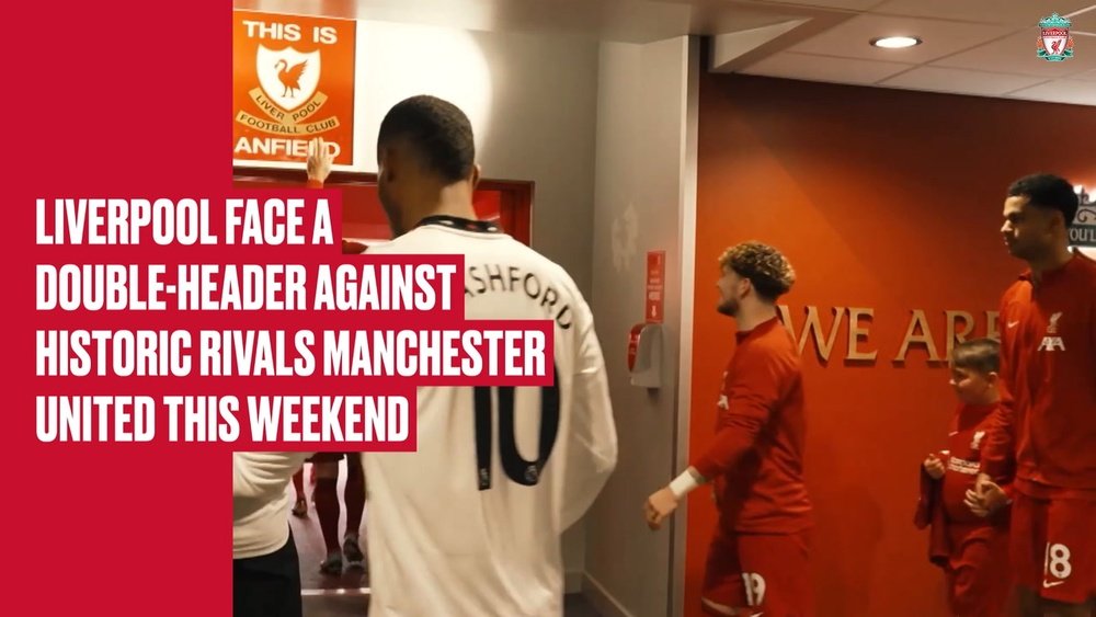 Liverpool are preparing to host Manchester United in the next Premier League fixture. DUGOUT