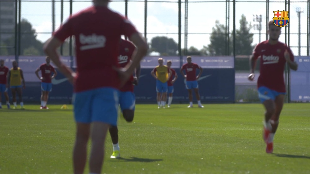El Barcelona piensa en el Granada. DUGOUT