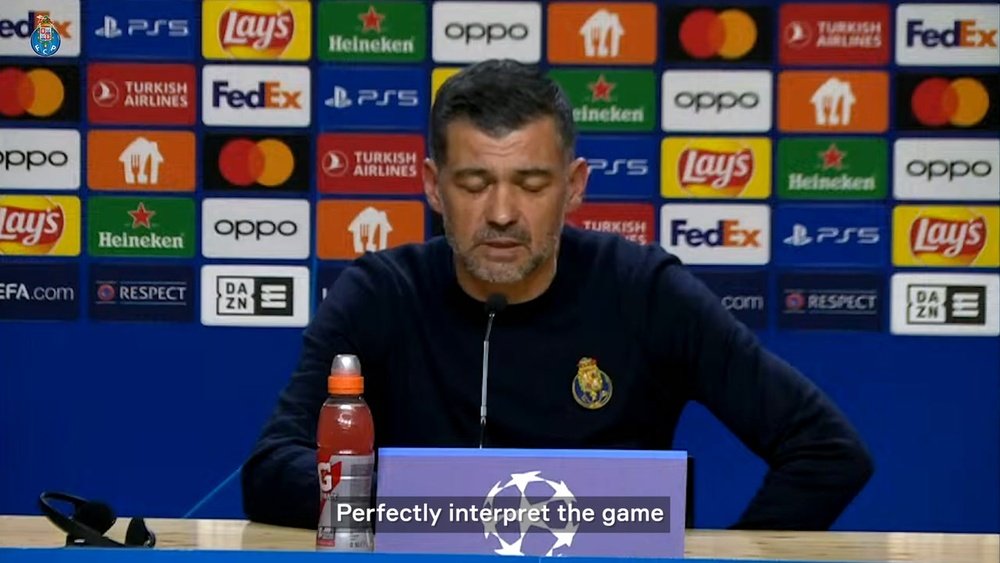 Conceicao praised his side's defending against Arsenal. DUGOUT