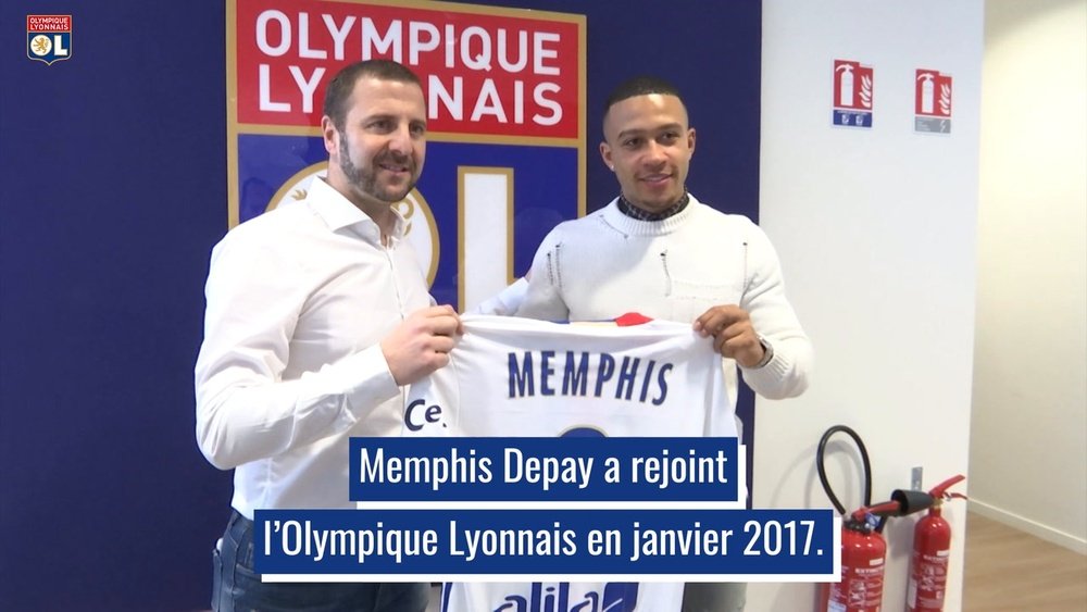 La carrière brillante de Memphis Depay à Lyon. Dugout