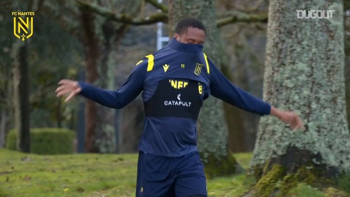 VIDEO: Nantes' last training session before PSG game