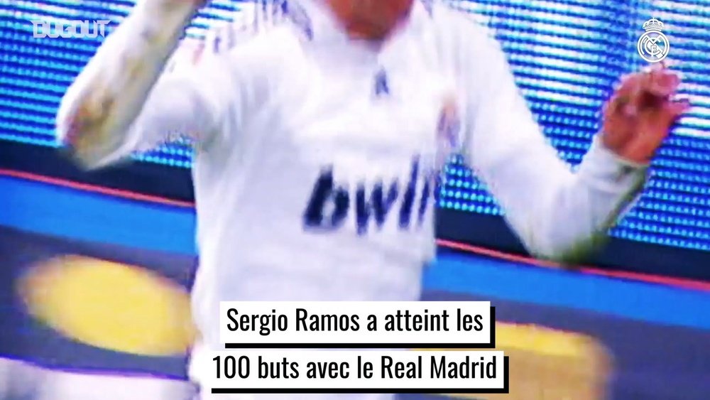 Sergio Ramos : 100 buts avec le Real Madrid. DUGOUT